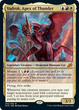 Vadrok, Apex of Thunder (Ikoria: Lair of Behemoths) Medium Play
