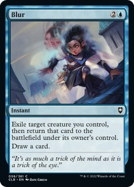 Blur (Commander Legends: Battle for Baldur's Gate) Light Play Foil
