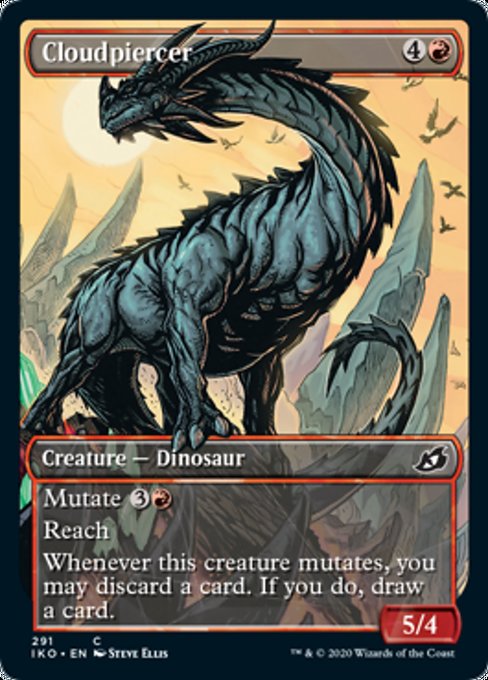 Showcase Cloudpiercer (Ikoria: Lair of Behemoths) Near Mint