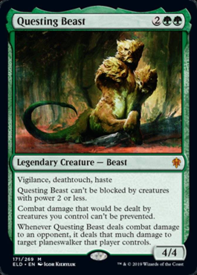 Questing Beast (Throne of Eldraine) Medium Play