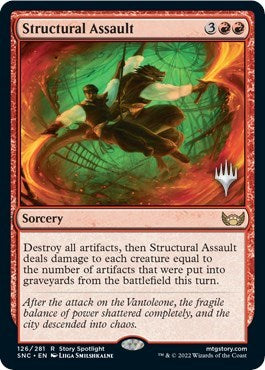 Structural Assault (Promo Pack: Streets of New Capenna) Near Mint