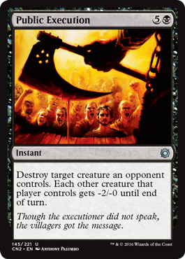 Public Execution (Conspiracy: Take the Crown) Medium Play