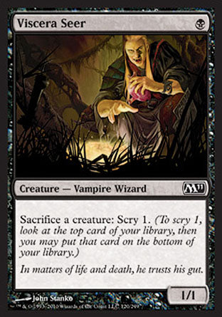 Viscera Seer (Magic 2011 Core Set) Light Play Foil
