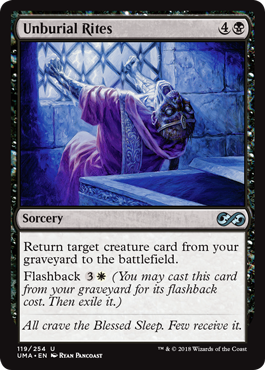 Unburial Rites (Ultimate Masters) Near Mint