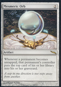 Mesmeric Orb (Mirrodin) Medium Play