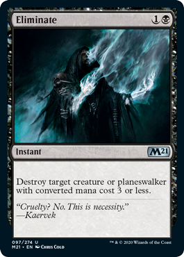Eliminate (Magic 2021 Core Set) Near Mint