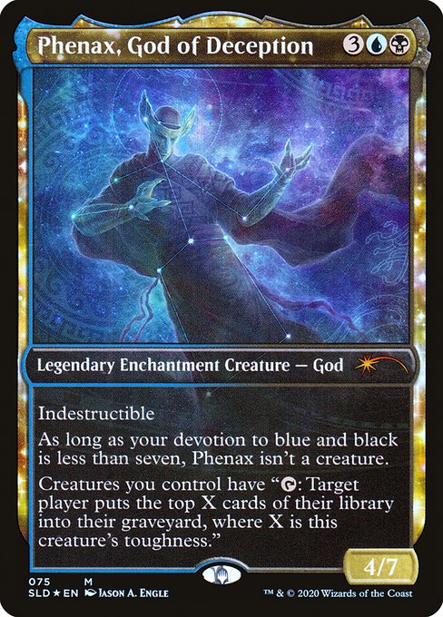 Phenax God of Deception (Secret Lair) Near Mint Foil