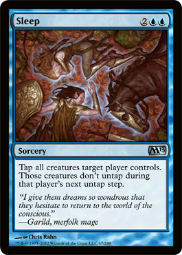 Sleep (Magic 2013 Core Set) Medium Play