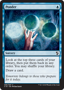 Ponder (Commander 2018) Near Mint