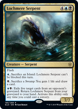 Lochmere Serpent (Throne of Eldraine) Near Mint