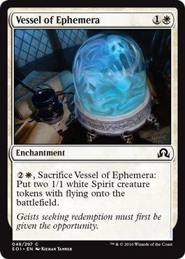 Vessel of Ephemera (Shadows Over Innistrad) Near Mint