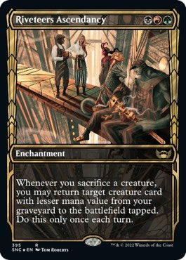 Riveteers Ascendancy (Gilded Foil) (Streets of New Capenna) Near Mint Foil