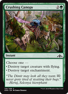 Crushing Canopy (Guilds of Ravnica) Near Mint Foil
