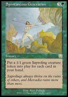 Spontaneous Generation (Mercadian Masques) Medium Play