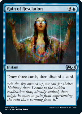 Rain of Revelation (Magic 2021 Core Set) Near Mint Foil