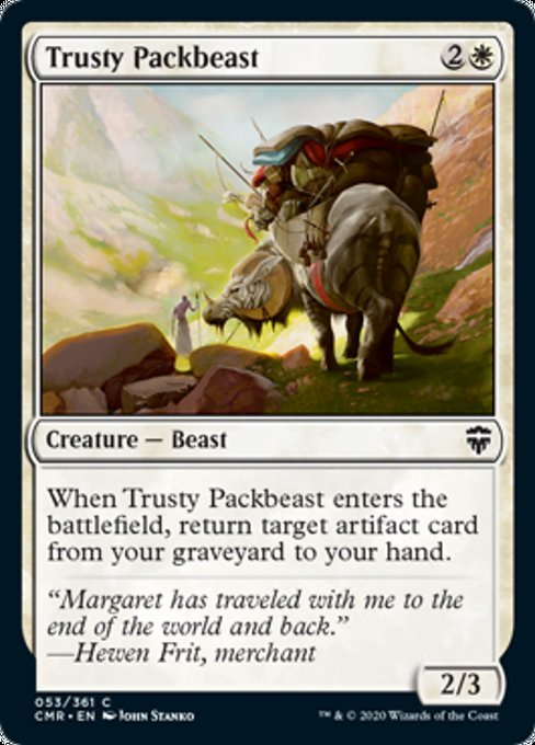Trusty Packbeast (Commander Legends) Near Mint