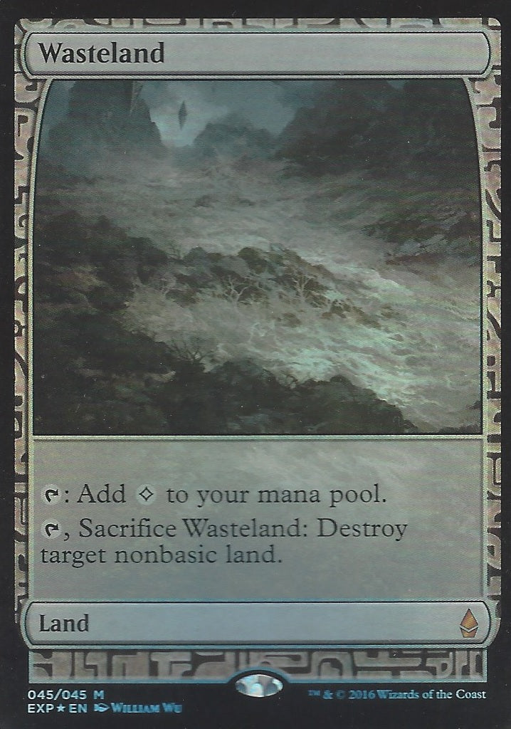 Wasteland (Zendikar Expeditions) Near Mint Foil
