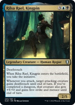 Rilsa Rael, Kingpin (Commander Legends: Battle for Baldur's Gate) Near Mint