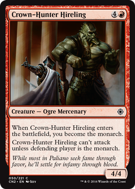 Crown-Hunter Hireling (Conspiracy: Take the Crown) Near Mint