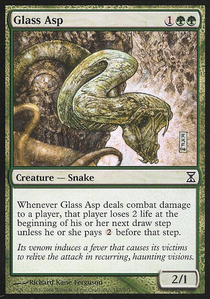 Glass Asp (Time Spiral) Medium Play