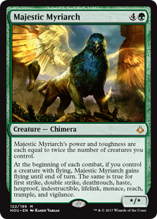 Majestic Myriarch (Hour of Devastation) Medium Play