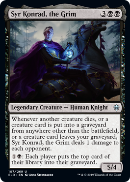 Syr Konrad, the Grim (Throne of Eldraine) Near Mint Foil