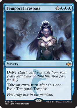 Temporal Trespass (Fate Reforged) Near Mint Foil