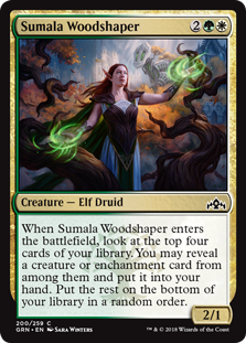 Sumala Woodshaper (Guilds of Ravnica) Near Mint