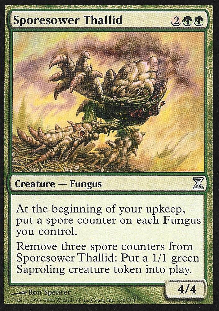 Sporesower Thallid (Time Spiral) Medium Play
