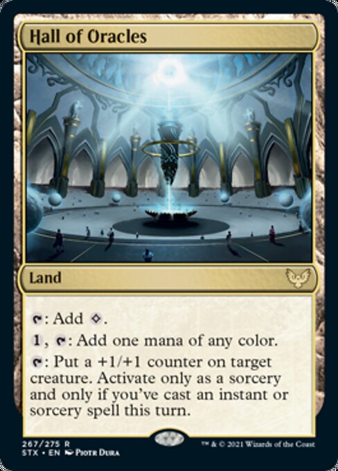Hall of Oracles (Strixhaven) Light Play Foil