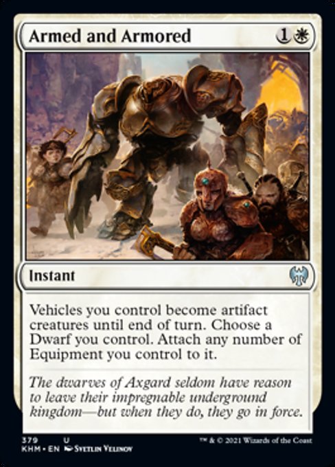 Armed and Armored (Kaldheim) Near Mint
