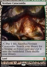 Verdant Catacombs (Zendikar Expeditions) Light Play Foil
