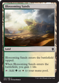 Blossoming Sands (Khans of Tarkir) Near Mint