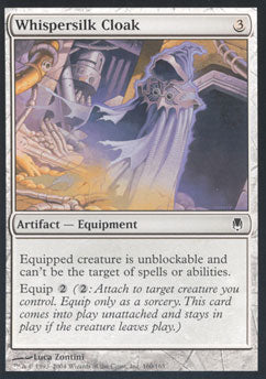 Whispersilk Cloak (Darksteel) Light Play