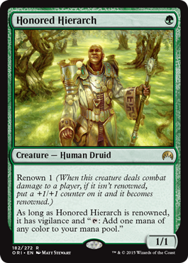 Honored Hierarch (Magic Origins) Light Play