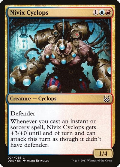 Nivix Cyclops (Duel Decks: Mind vs Might) Near Mint