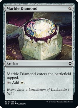 Marble Diamond (Commander Legends: Battle for Baldur's Gate) Near Mint Foil