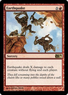 Earthquake (Magic 2010 Core Set) Medium Play
