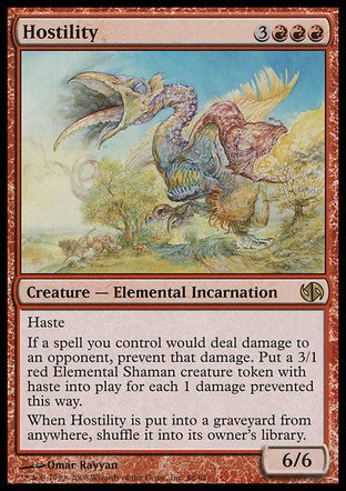 Hostility (Duel Decks: Jace vs Chandra) Near Mint
