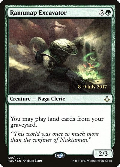 Ramunap Excavator (Promos: Prerelease Cards) Near Mint Foil