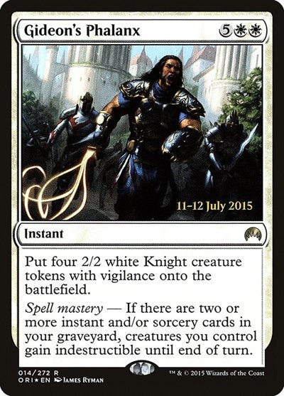 Gideon's Phalanx (Promos: Prerelease Cards) Near Mint Foil