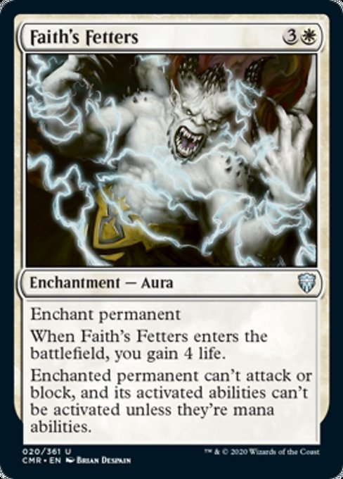 Faith's Fetters (Commander Legends) Near Mint