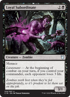 Loyal Subordinate (Commander 2018) Near Mint