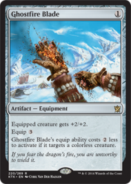 Ghostfire Blade (Khans of Tarkir) Near Mint