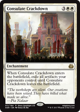 Consulate Crackdown (Aether Revolt) Medium Play