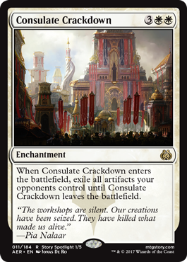 Consulate Crackdown (Aether Revolt) Near Mint
