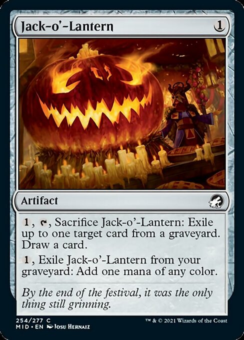 Jack-o'-Lantern (Innistrad: Midnight Hunt) Near Mint