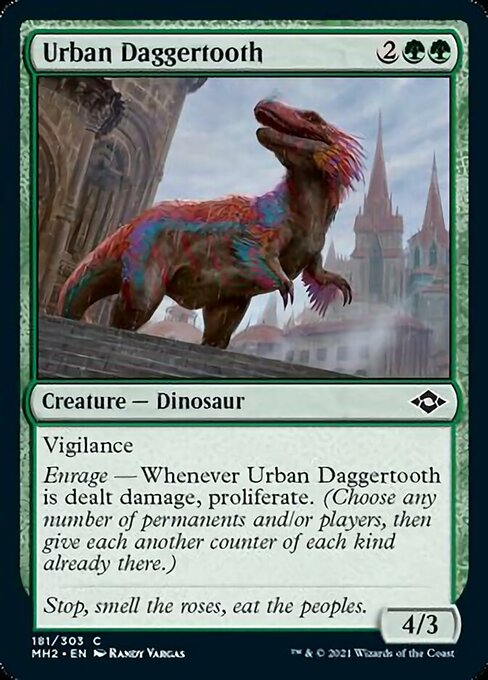 Urban Daggertooth (Modern Horizons 2) Near Mint Foil