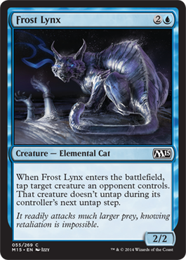 Frost Lynx (Magic 2015 Core Set) Medium Play