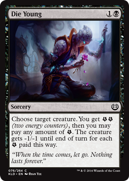 Die Young (Kaladesh) Near Mint